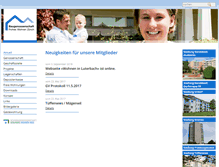Tablet Screenshot of bgwohnen.ch